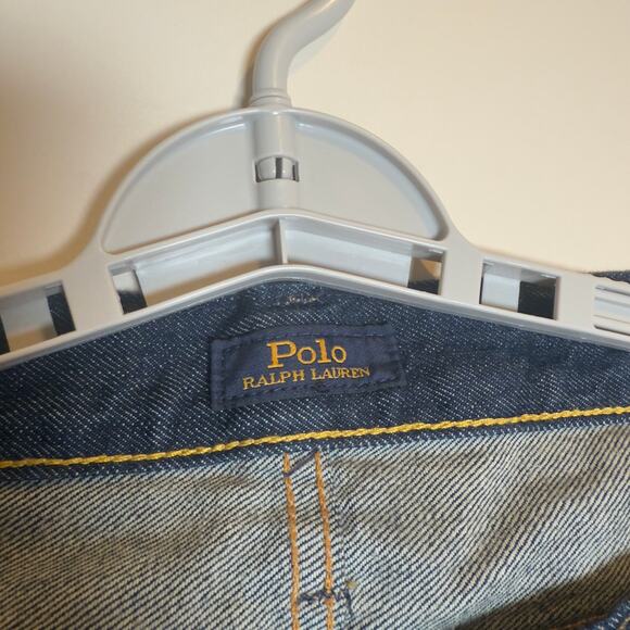 Polo Ralph Lauren Men’s Jeans 40x30 Dark Wash Classic Straight Denim - Picture 3 of 7